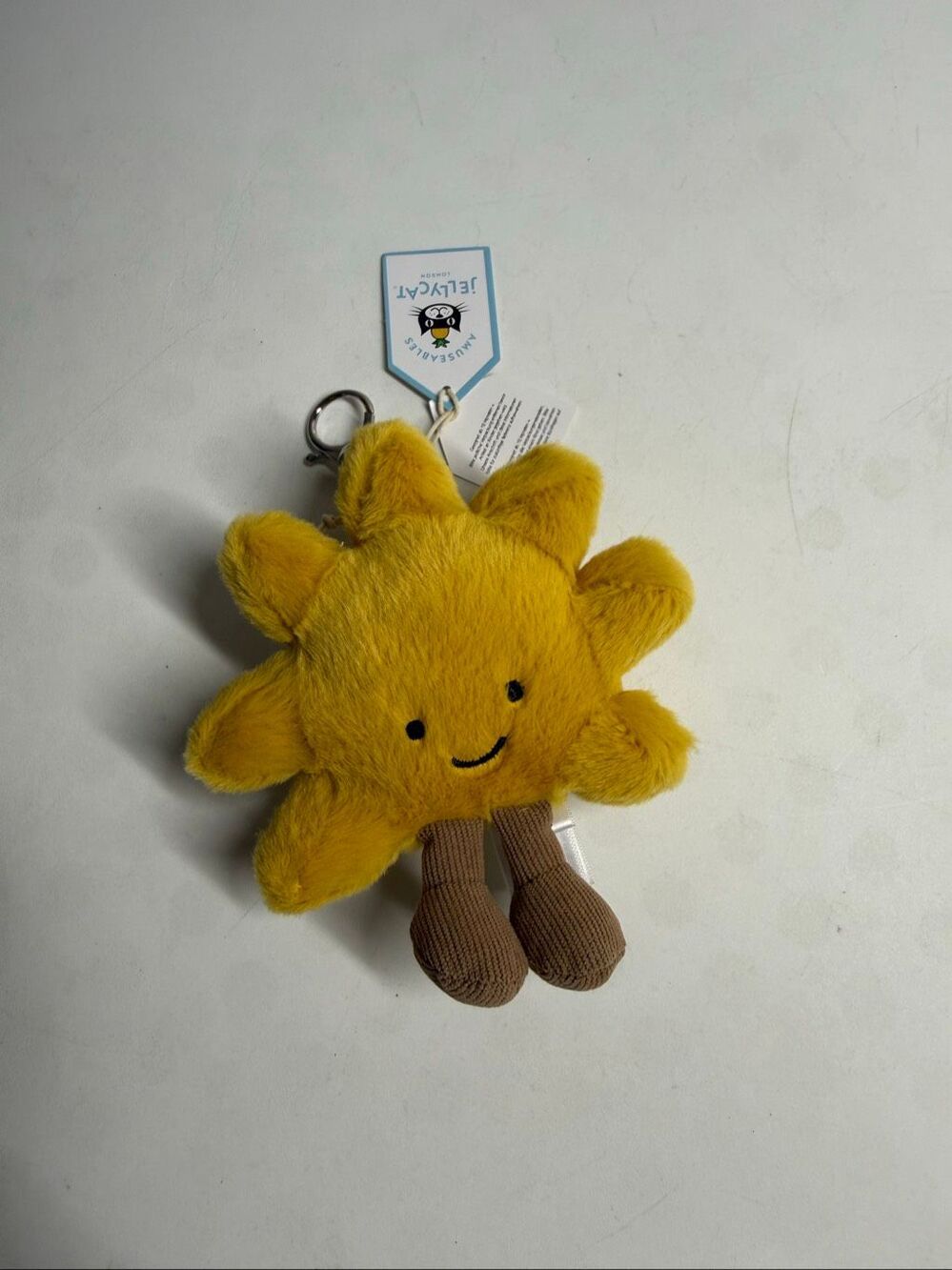 Jellycat Amuseables Sun Bag Charm NWT